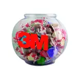 Small Fish Bowl Jar with salt water taffy