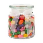 Pot apothicaire 22 oz avec bonbons haricots assortis