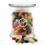 Glass Jar 12 oz with Jelly Belly beans