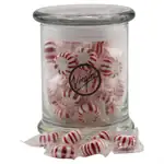 Pot en verre 12 oz avec menthes Starlight