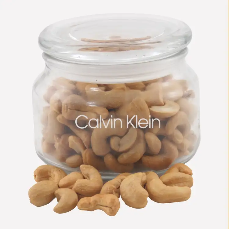 Patio Glass Jar with cashews