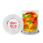 Gourmet Glass Jar with Mike & Ike candies