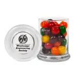 Gourmet Glass Jar with assorted fruit sours