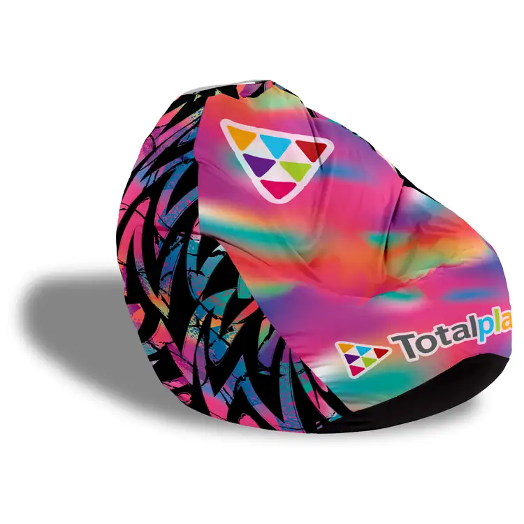 Sublimated Teardrop Bean Bag Chair #3