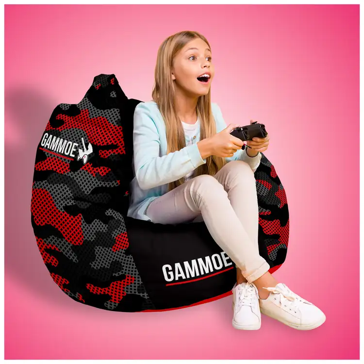 Sublimated Teardrop Bean Bag Chair #5