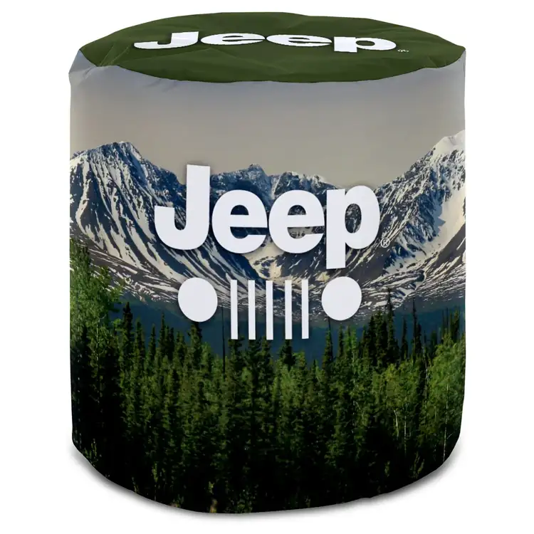 Sublimated Bean Bag Stool