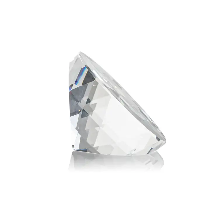 Chiltern Optical Crystal Paperweight - Multicolor #4