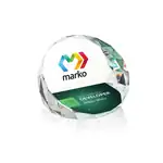 Chiltern Optical Crystal Paperweight - Multicolor