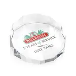 Presse-papiers Cloverdale en cristal optique - Multicolore