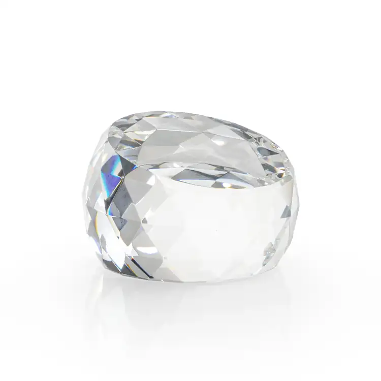 Driscoll Optical Crystal Paperweight - Deep Etch #3