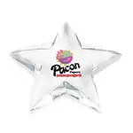 Savoy Star Optical Crystal Paperweight - Multicolor