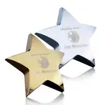 Hollister Standing Metal Star Paperweight