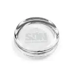 Francine Round Paperweight - Deep Etch