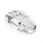 Crystal Computer Mouse Paperweight - Deep Etch