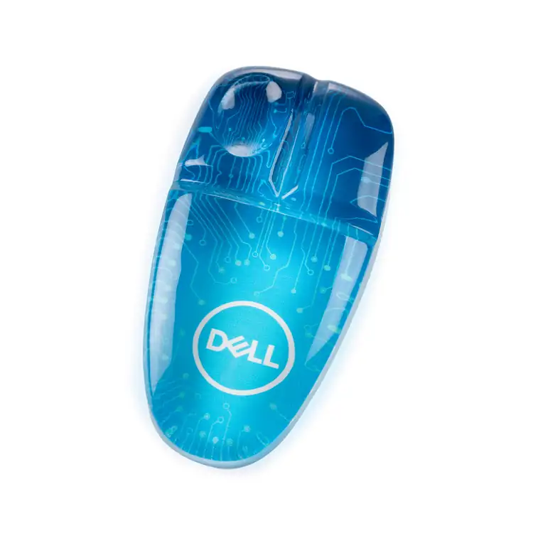 Crystal Computer Mouse Paperweight - Multicolor #2
