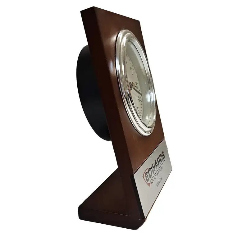 Kenya Wooden Alarm Clock #2