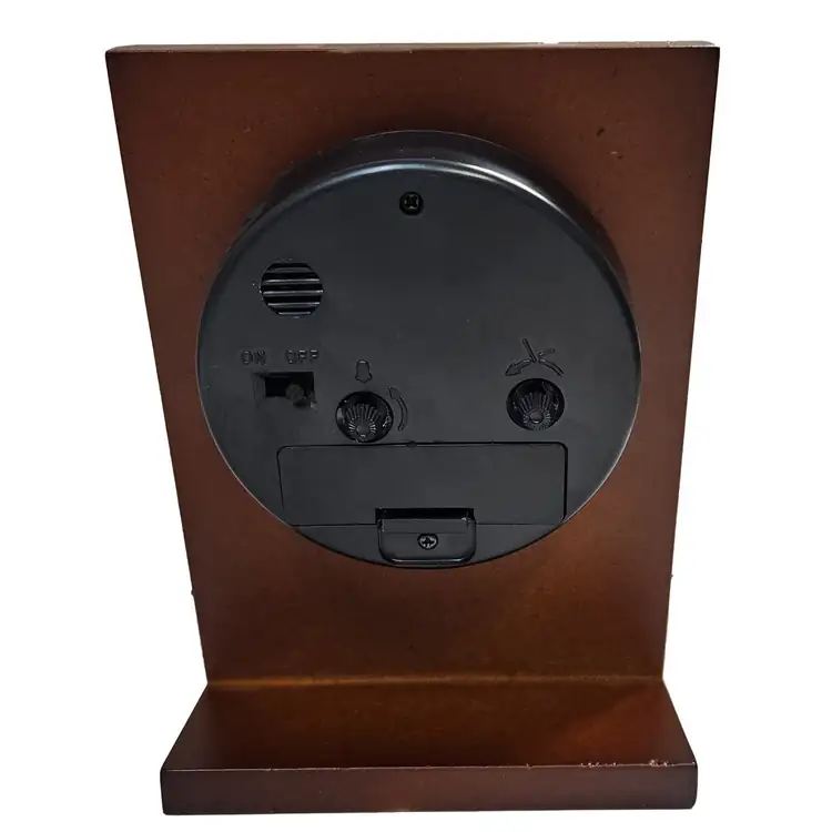 Kenya Wooden Alarm Clock #3