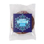 Sablé chocolaté avec nonpareils des fêtes