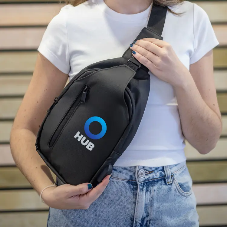 Sac à bandoulière Brimley avec port de recharge USB #7