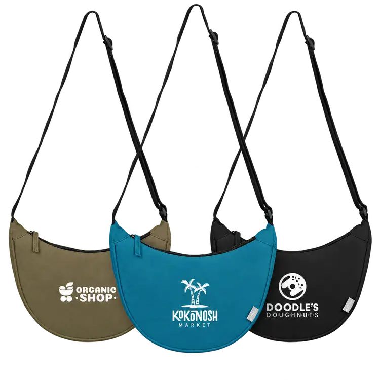 Sac à bandoulière Lucca en nylon recyclé 4.5 L
