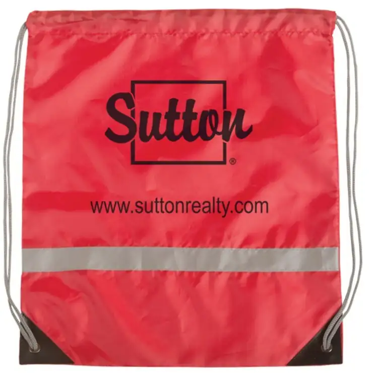 Guarde Drawstring Bag with Reflective Band #2