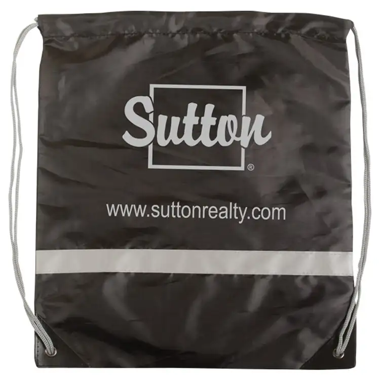 Guarde Drawstring Bag with Reflective Band #3