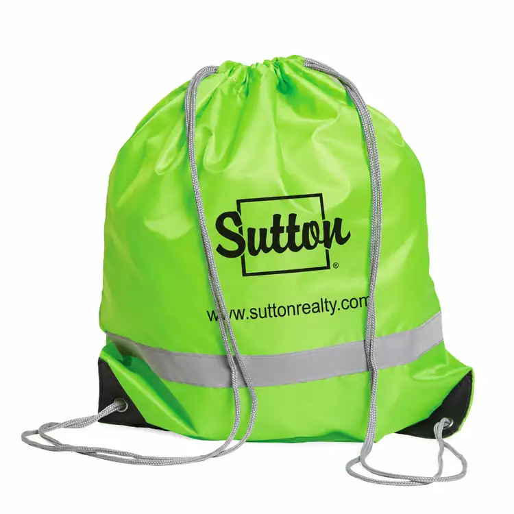 Guarde Drawstring Bag with Reflective Band #5
