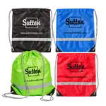 Guarde Drawstring Bag with Reflective Band