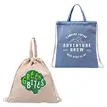 Pueblo Recycled Cotton & RPET Drawstring Bag
