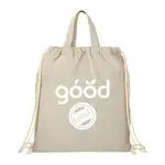 Recycled Cotton Drawstring Bag