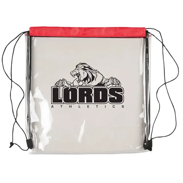 Sagres Clear Drawstring Backpack #3