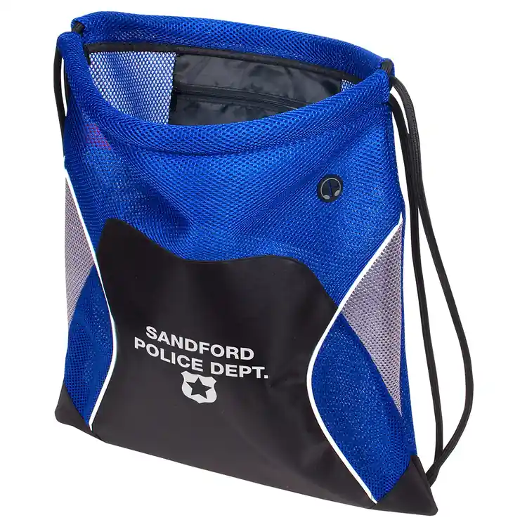 Jumbo Globetrotter Drawstring Bag #3