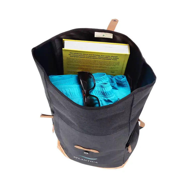 EarthTrendz rPET Rolltop Backpack #7
