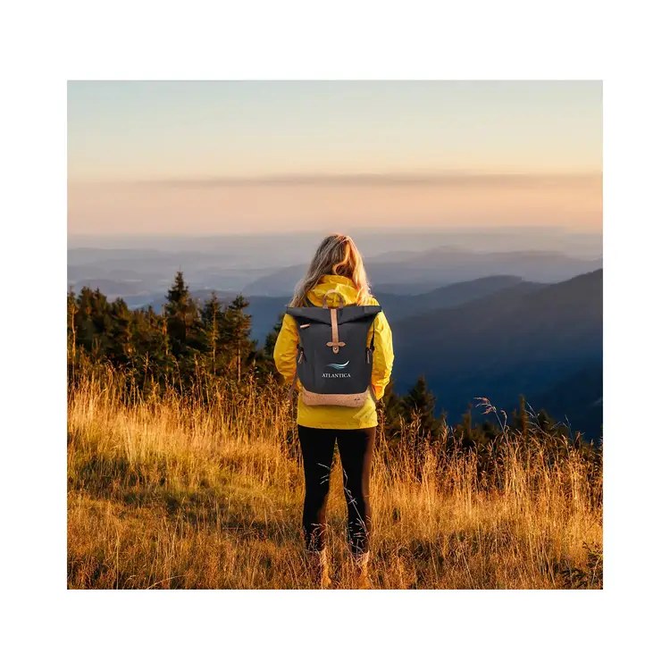 EarthTrendz rPET Rolltop Backpack #9