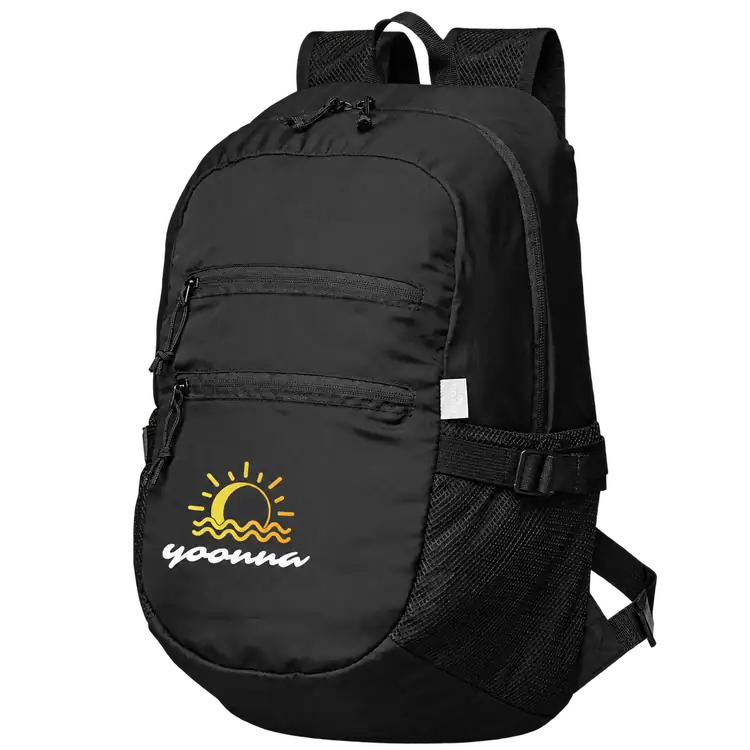 Clover Recycled Polyester Foldable Travel Backpack 27 L
