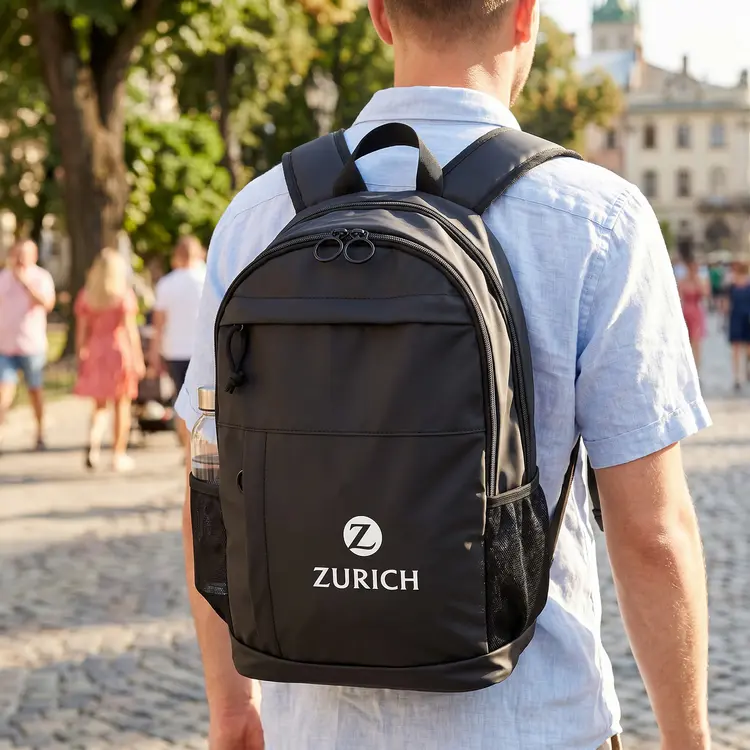 Sac à dos multicompartiment Discus avec pochette pour ordinateur portable #5