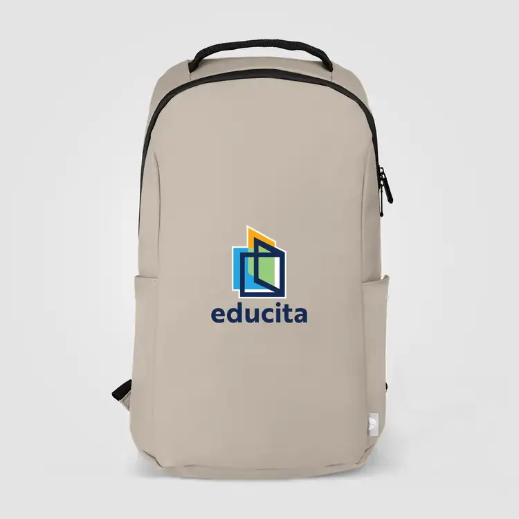 Malmö Recycled Polyurethane Laptop Backpack 14 L #3