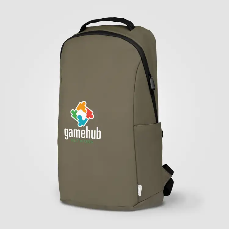 Malmö Recycled Polyurethane Laptop Backpack 14 L #5