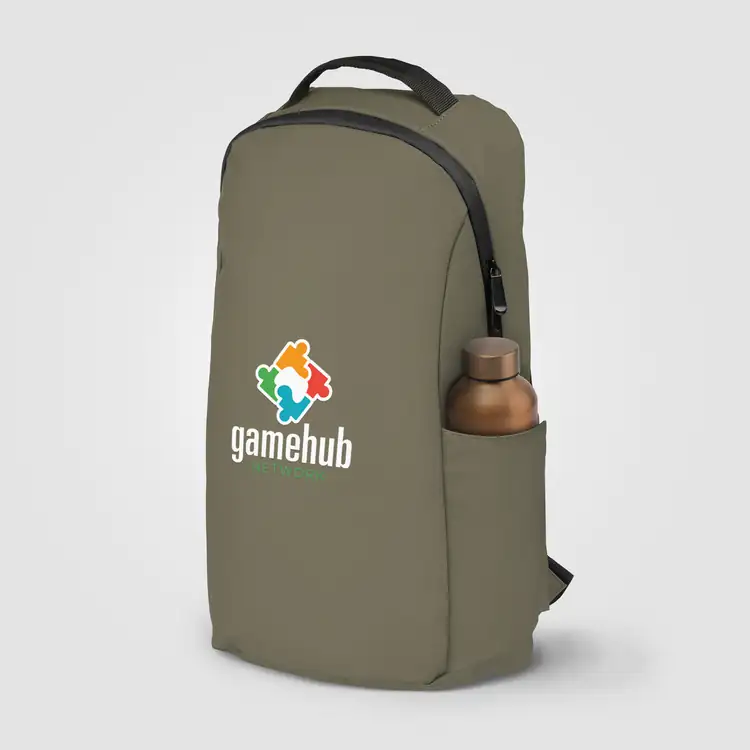 Malmö Recycled Polyurethane Laptop Backpack 14 L #6
