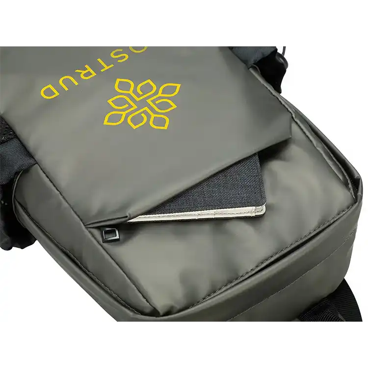 Sac bandoulière en similicuir Château #4