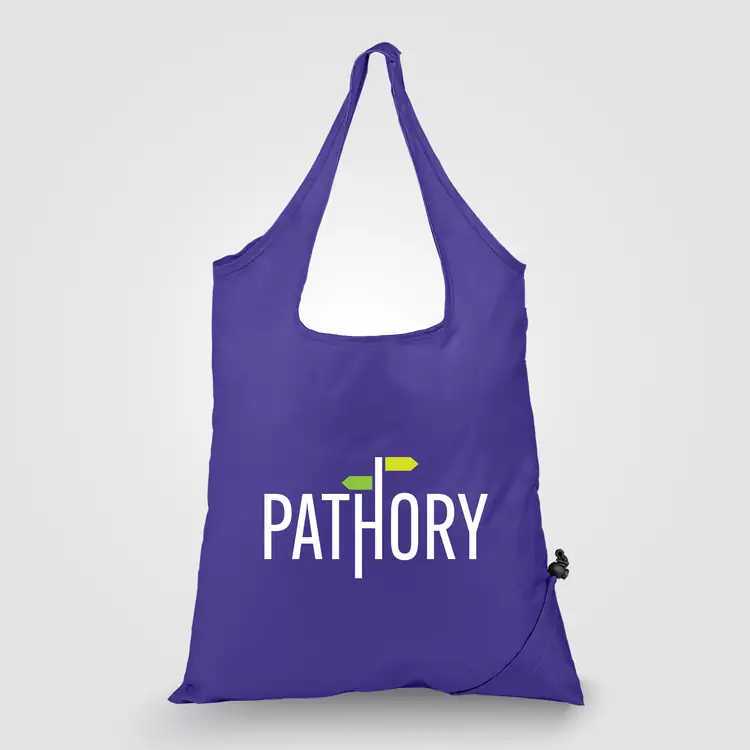 Capri Foldaway 210D Polyester Shopping Tote #13
