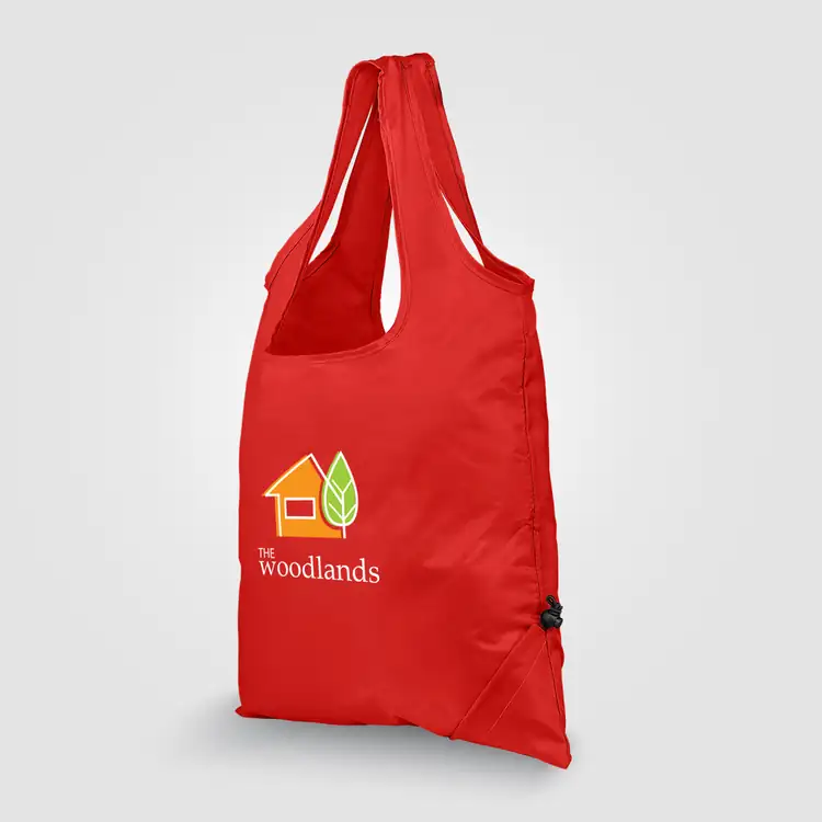 Capri Foldaway 210D Polyester Shopping Tote #16