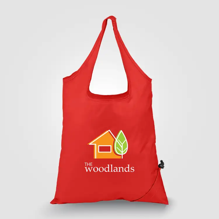 Capri Foldaway 210D Polyester Shopping Tote #17