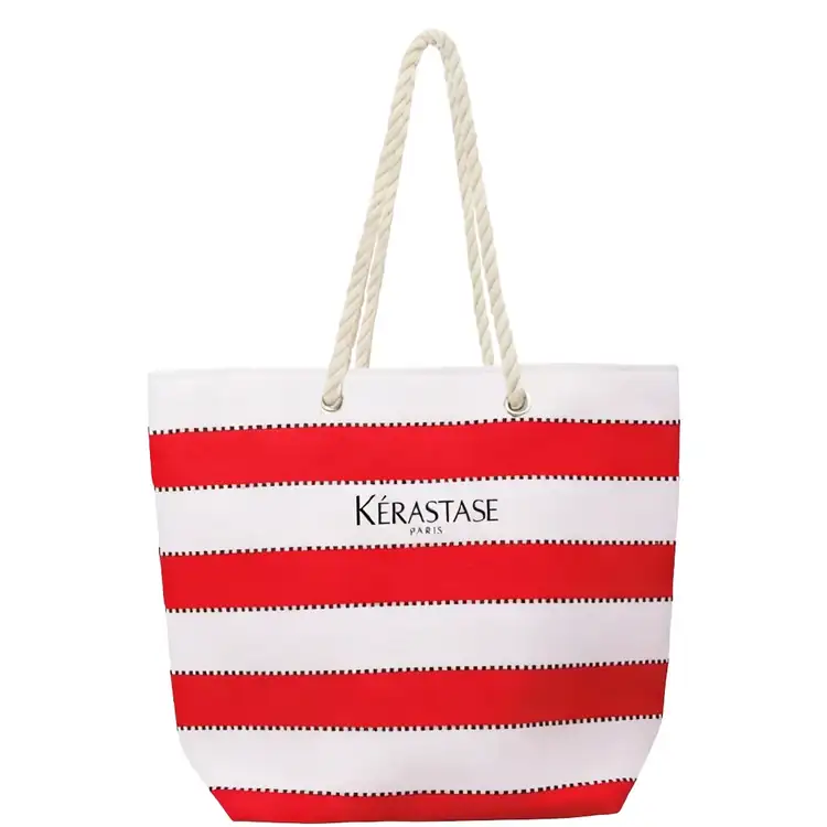 Gonzalo Striped Beach Bag #3