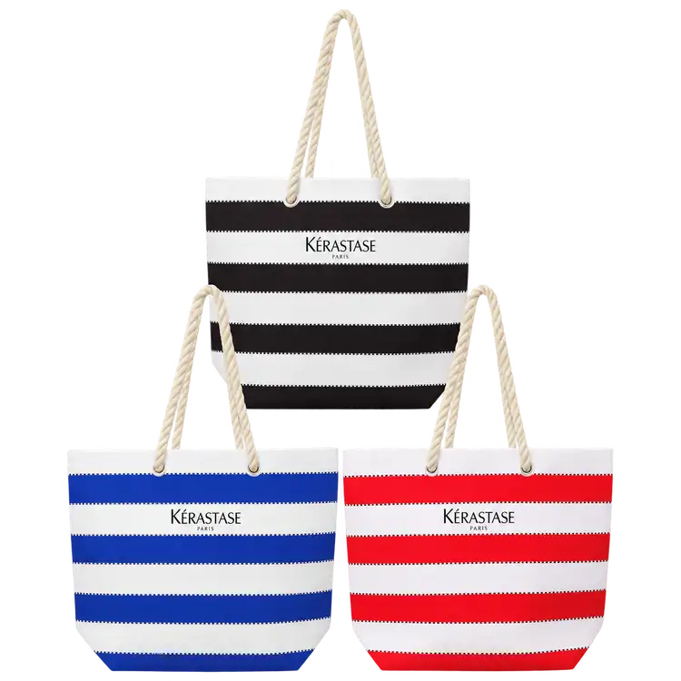Gonzalo Striped Beach Bag