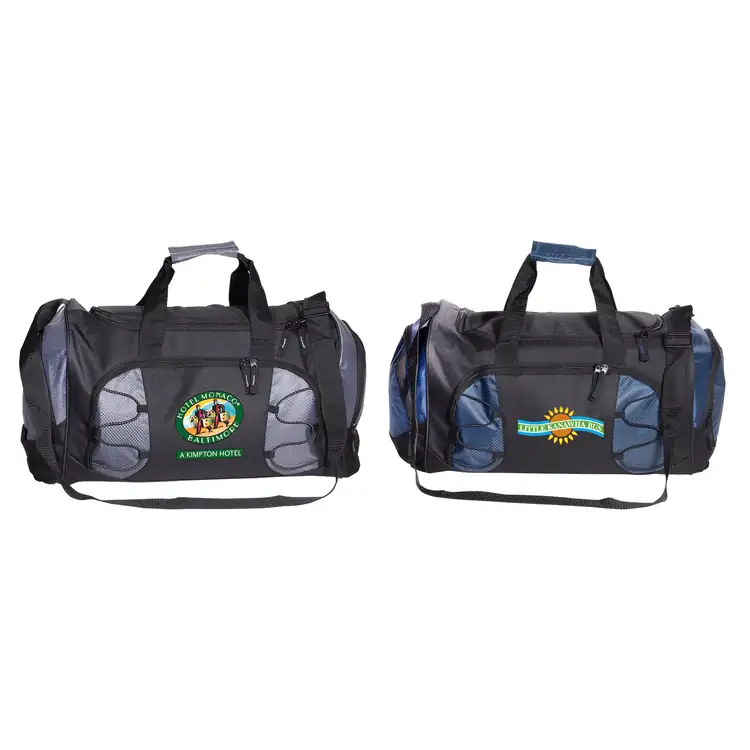 Diamond Duffel Bag with Shoe Compartment
