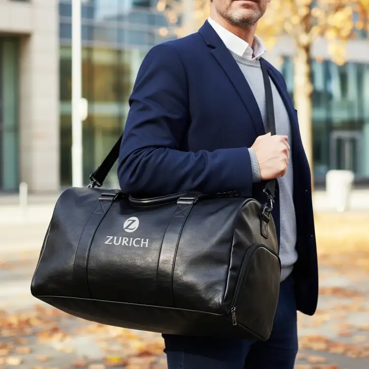Lunsford Leatherette Duffel Bag #2