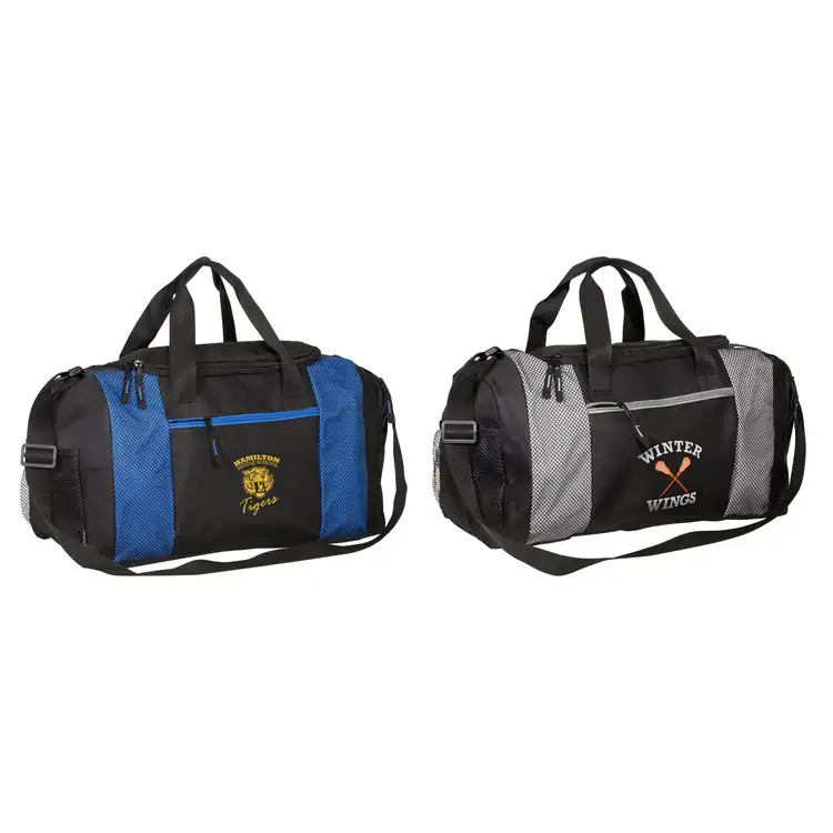 Porter Duffel Bag with Side Pockets