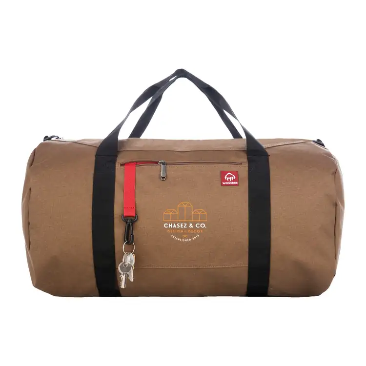 Wolverine Center Zip Canvas Duffle Bag #3