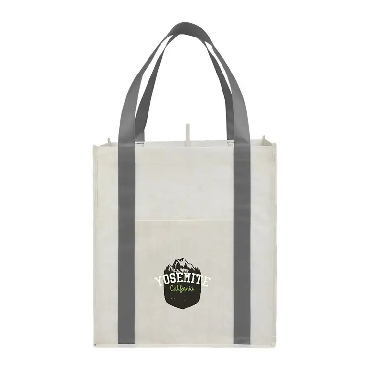 Neptune Recycled Non-Woven Grocery Tote #4